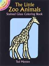 9780486260525-0486260526-Zoo Animals Mini Stained Glass Coloring Book (Dover Little Activity Books: Animals)