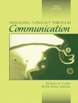 9780205458806-0205458807-Managing Conflict through Communication (3rd Edition)