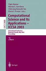 9783540401612-354040161X-Computational Science and Its Applications - ICCSA 2003: International Conference, Montreal, Canada, May 18-21, 2003, Proceedings, Part II (Lecture Notes in Computer Science, 2668)