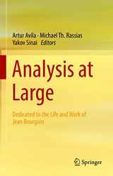 9783031053306-3031053303-Analysis at Large: Dedicated to the Life and Work of Jean Bourgain