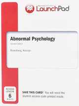 9781464177569-1464177562-LaunchPad for Rosenberg's Abnormal Psychology (1-Term Access)
