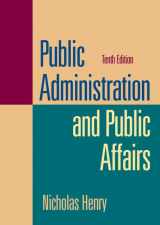 9780132222976-0132222973-Public Administration and Public Affairs (10th Edition)