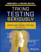 9781394253197-1394253192-Taking Testing Seriously: The Rapid Software Testing Way
