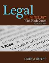 9781111136796-1111136793-Legal Terminology with Flashcards