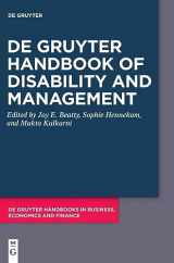 9783110743524-3110743523-De Gruyter Handbook of Disability and Management (De Gruyter Handbooks in Business, Economics and Finance)