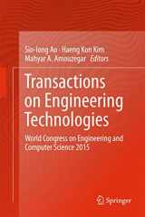 9789811027161-9811027161-Transactions on Engineering Technologies: World Congress on Engineering and Computer Science 2015