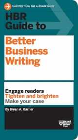 9781422184035-142218403X-HBR Guide to Better Business Writing (HBR Guide Series)