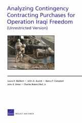 9780833042347-0833042343-Analyzing Contingency Contracting Purchases for Operation Iraqi Freedom (Unrestricted Version)