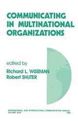 9780803955394-0803955391-Communicating in Multinational Organizations (International and Intercultural Communication Annual)