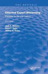 9780367229337-0367229331-Effective Expert Witnessing, Fourth Edition: Practices for the 21st Century (Routledge Revivals)