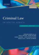 9780190723620-0190723629-Criminal Law in South Africa (Criminal Justice)