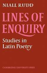 9780521611862-0521611865-Lines of Enquiry: Studies in Latin Poetry
