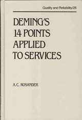 9780824785178-0824785177-Deming's 14 Points Applied to Services (Quality and Reliability)