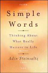 9781416556978-1416556974-Simple Words: Thinking About What Really Matters in Life