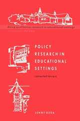 9780335202959-0335202950-Policy Research in Educational Settings (Doing Qualitative Research in Educational Settings)