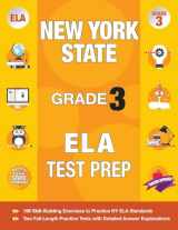9781948255592-1948255596-New York State Grade 3 ELA Test Prep: New York 3rd Grade ELA Test Prep Workbook with 2 NY State Tests for Grade 3