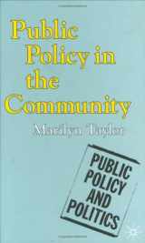 9780333754245-0333754247-Public Policy in the Community (Public Policy and Politics)