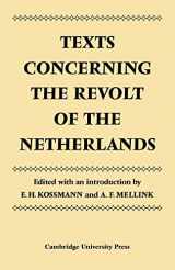 9780521090179-0521090172-Texts Concerning the Revolt of the Netherlands (Cambridge Studies in the History and Theory of Politics)