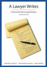 9781611633979-1611633974-A Lawyer Writes: A Practical Guide to Legal Analysis