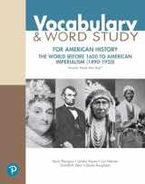 9780138220389-0138220387-Vocabulary and Word Study for American History: The World Before 1600 to American Imperialism 1890-1920 (formerly Words Their Way™)