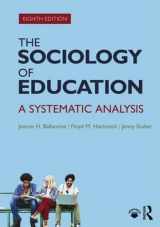 9781138237360-1138237361-The Sociology of Education: A Systematic Analysis