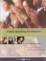 9780738020181-0738020184-Public Speaking for Success: Strategies for Diverse Audiences and Occasions (Second/2nd Edition)