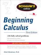9780071635356-0071635351-Schaum's Outline of Beginning Calculus, Third Edition