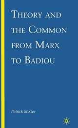 9780230615250-0230615252-Theory and the Common from Marx to Badiou