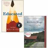 9789124200701-9124200700-Educated By Tara Westover, Hillbilly Elegy: A Memoir of a Family and Culture in Crisis By J. D. Vance 2 Books Collection Set