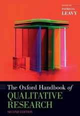 9780190847388-0190847387-The Oxford Handbook of Qualitative Research (Oxford Handbooks)