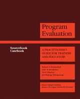9780898381214-0898381215-Program Evaluation: A Practitioner’s Guide for Trainers and Educators (Evaluation in Education and Human Services)