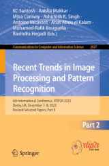 9783031530845-3031530845-Recent Trends in Image Processing and Pattern Recognition: 6th International Conference, RTIP2R 2023, Derby, UK, December 7–8, 2023, Revised Selected ... in Computer and Information Science, 2027)