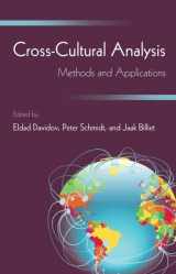 9781848728233-1848728239-Cross-Cultural Analysis: Methods and Applications (European Association of Methodology Series)