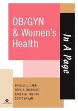 9781405103800-1405103809-In A Page OB/GYN & Women's Health (In a Page Series)