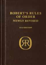 9780306820229-0306820226-Robert's Rules of Order Newly Revised, deluxe 11th edition