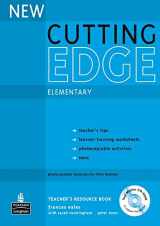 9780582825024-0582825024-New Cutting Edge: Elementary: Teacher's Resource Book