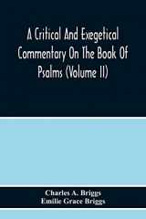 9789354217265-9354217265-A Critical And Exegetical Commentary On The Book Of Psalms (Volume Ii)