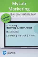 9780136810476-0136810470-Marketing: Real People, Real Choices -- MyLab Marketing with Pearson eText Access Code
