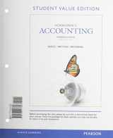 9780133451214-0133451216-Horngren's Accounting, The Managerial Chapters, Student Value Edition and NEW MyAccountingLab with Pearson eText -- Access Card Package (10th Edition)