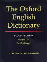 9780198612292-019861229X-The Oxford English Dictionary: Volume 17 - Su - Thrivingly