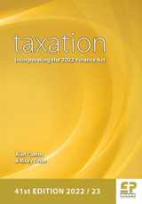 9781906201678-1906201676-Taxation: incorporating the 2022 Finance Act (41st edition 2022/23)