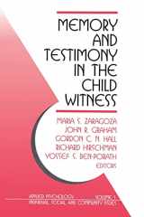 9780803955554-0803955553-Memory and Testimony in the Child Witness (Applied Psychology : Individual, Social, and Community Issues, 1)