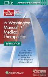 9781975113513-1975113519-Washington Manual of Medical Therapeutics Spiral