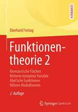 9783642453069-3642453066-Funktionentheorie 2: Riemann´sche Flächen Mehrere komplexe Variable Abel´sche Funktionen Höhere Modulformen (Springer-Lehrbuch) (German Edition)