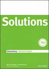 9780194551625-0194551628-Solutions Elementary: Teacher's Book