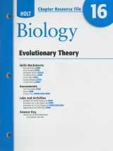 9780030931895-0030931894-Holt Chapter Resource File #16 Biology: Evolutionary Theory 2008