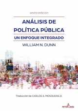 9781433167881-1433167883-Análisis de política pública: Un enfoque integrado (sexta edición) (Spanish Edition)