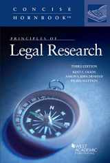 9781640208056-1640208054-Principles of Legal Research (Concise Hornbook Series)