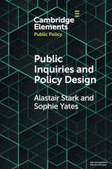 9781009286893-1009286897-Public Inquiries and Policy Design (Elements in Public Policy)