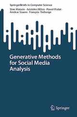 9783031336164-303133616X-Generative Methods for Social Media Analysis (SpringerBriefs in Computer Science)